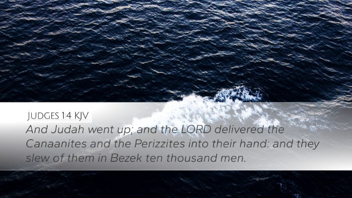 Judges 1:4 Bible Commentary