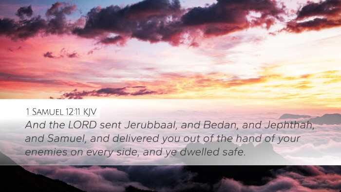 1 Samuel 12:11 Bible Commentary