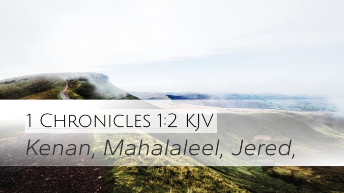 1 Chronicles 1:2 Bible Commentary