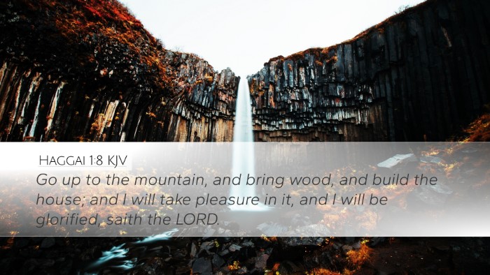 Haggai 1:8 Bible Commentary