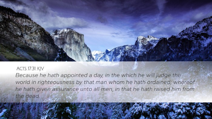 Acts 17:31 Bible Commentary